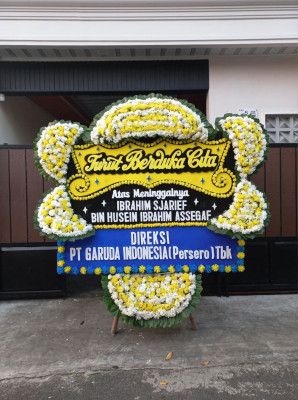 Papan Bunga Duka di Nambo Jaya