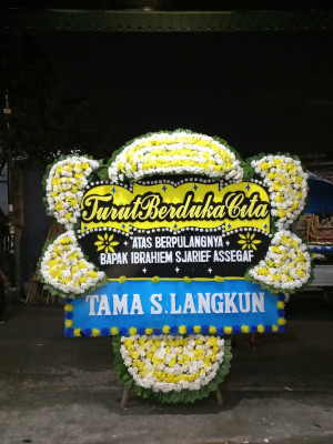 Papan Bunga Duka di Nambo Jaya