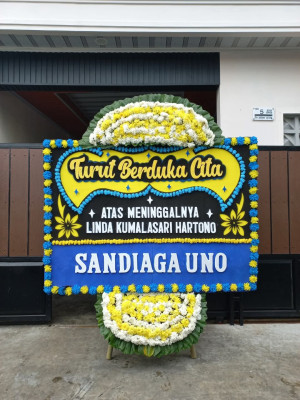 Papan Bunga Duka di Nambo Jaya